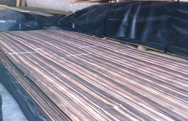 Natural Ebony Sliced Veneer 0.45mm Thickness With A Grade