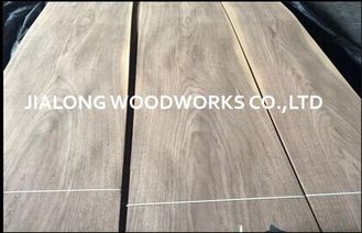 Black wood veneer Sliced / Walnut Crown Cut Wood Veneer Sheet With AA grade