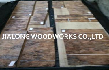 Black Walnut Wood Burl Veneer Sheet Natural Sliced Top Grade