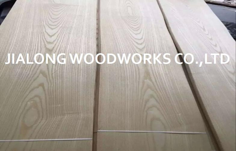 White American Ash Sliced Veneer Crown Cut Wood Veneer Sheet For