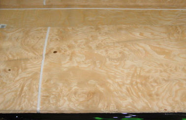 Sliced Cut Burl Engineered Wood Veneer With 0.45mm Thickness