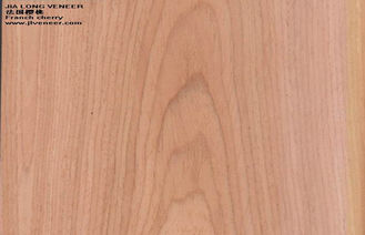 American Cherry Engineered Wood Veneer , Sliced Cut Artificial Veneer