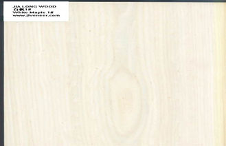 White Maple Engineered Wood Veneer , Sliced Cut Wood Flooring Veneer