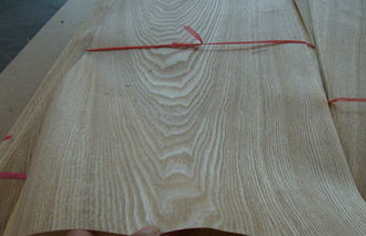 Ash Paper Backed Wood Veneer Sliced Cut , Natural Wood Sheets