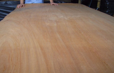 Natural Yellow Okoume Veneer , Rotary Cut Face Veneer