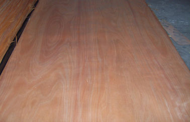 Natural Yellow Okoume Veneer , Rotary Cut Face Veneer