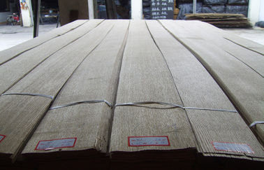 Wood Veneer Plywood Sheets Quarter Cut Veneer Natural Brown 0.5mm Thickness