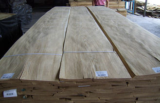 Light Brown Oak Veneer Sheets Sliced Cut , 3 Inch Wood Veneer Panels