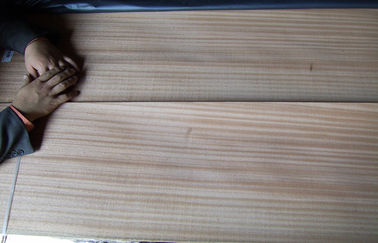 0.45 mm Sapelli Quarter Cut Veneer With Vivid Straight Line Grain