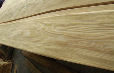 0.3 mm - 0.7 mm MDF Natural Ash Crown Cut Veneer ，Brown Ash Veneer