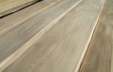 0.3 mm - 0.7 mm MDF Natural Ash Crown Cut Veneer ，Brown Ash Veneer