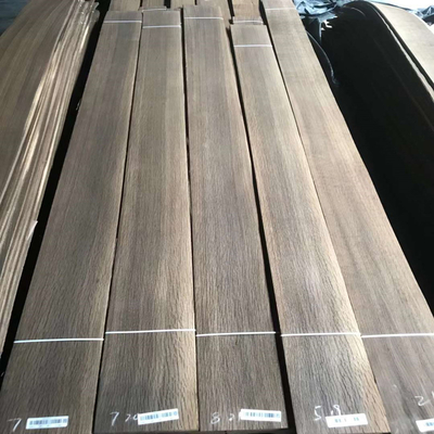 Smoked/Fumed White Oak Veneer Sheets Quarter Cut For Hotel Decoration