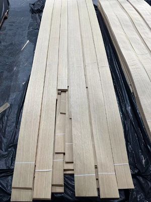 Natural Sliced Washed White Oak Quarter Cut Veneer Sheets For Plywood