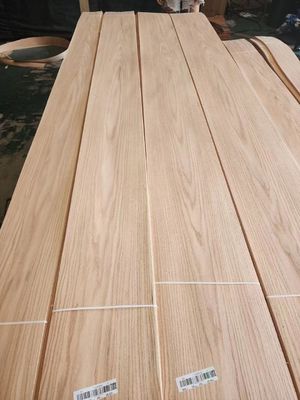 American Red Oak Veneer Sheets Plain/Crown Cut For Plywood MDF Chipboard