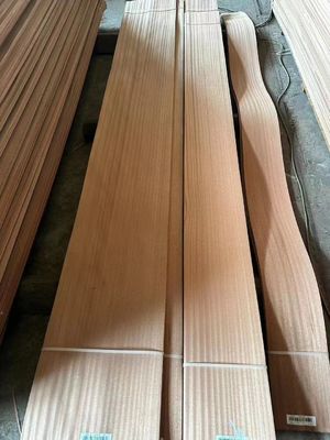 Sliced Natural Quarter Cut Pink Sapelli Veneer Sheet For Plywood