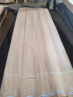 Natural Sliced Cut Quarter Cut American White Oak Veneer  Sheets For Furniture