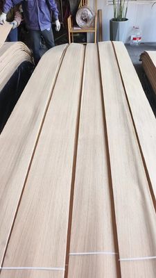 Natural Sliced Cut European White Oak Quarter Cut Veneer Sheet For Plywood