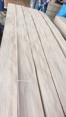 Natural Sliced Cut European White Oak Quarter Cut Veneer Sheet For Plywood