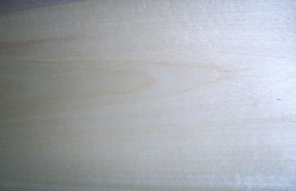 Sliced Cut White Birch Wood Veneer Prefinished With 0.5mm Thickness