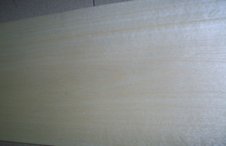Sliced Cut White Birch Wood Veneer Prefinished With 0.5mm Thickness