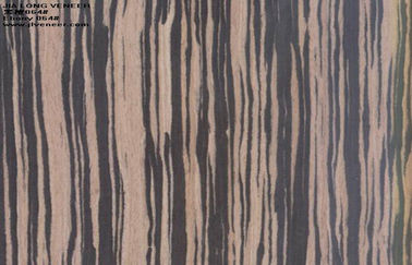 Brown Ebony Reconstituted Wood Veneer 640mm Width With Sliced Cut Technics