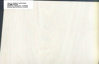 Yellow Maple Reconstituted Wood Veneer , Flooring Sliced Cut Engineered Veneer