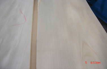 0.5mm Thickness Sliced Veneer , Natural White Birch Veneer For Furniture