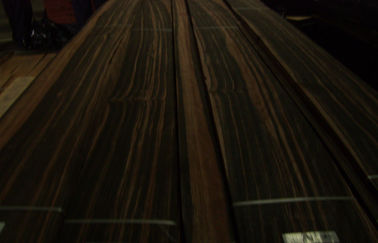 Natural Ebony Sliced Veneer 0.45mm Thickness With A Grade