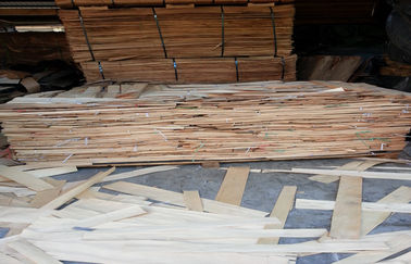 Sliced MDF Veneer , Natural Golden Birch Veneer For Furniture