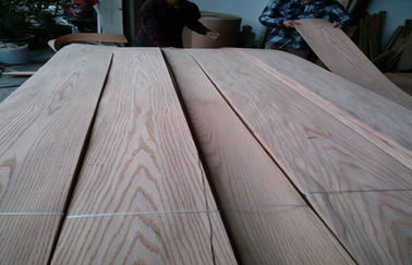 Light Brown Oak Sliced Veneer MDF For Flooring