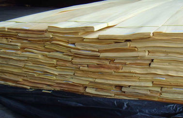 Rubber Natural Sliced Veneer 0.50mm Thickness With A Grade