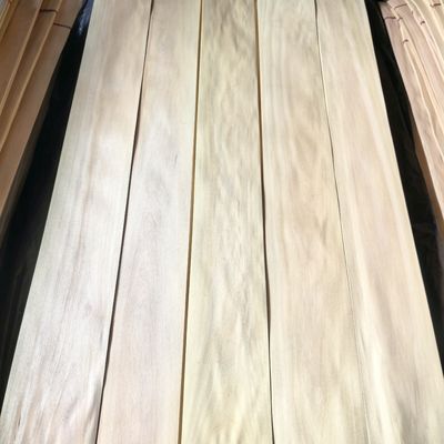 Best Quality Natural Sliced Cut Rubber Wood Veneer Sheet For Decoration