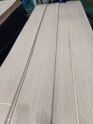American White Oak Quarter Cut Veneer Sheets With 0.5mm Thickness For Plywood