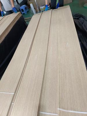 American White Oak Quarter Cut Veneer Sheets With 0.5mm Thickness For Plywood