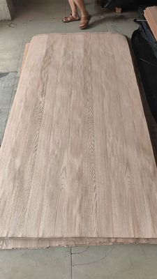 Natural Sliced American Red Oak Crown Cut Matching Veneer Sheet