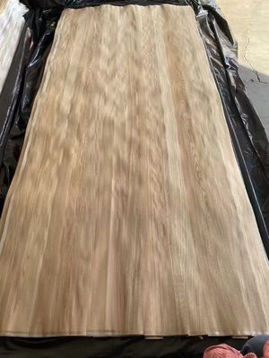 Natural Sliced Brown Elm Crown Cut Matching Veneer Sheet For Plywood
