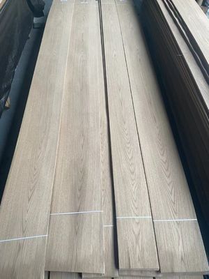 High Quality American White Oak Veneer Sheets Crown Cut For Plywood