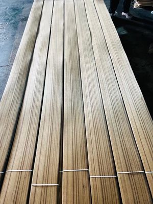 High Quality Burma Teak Quarter Cut Veneer Sheet For Plywood
