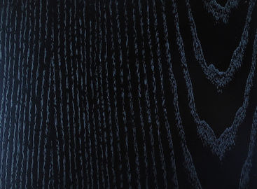 Zebrano Black Wood Veneer Panels 8mm - 21mm , Decorative Wood Veneer Edgeing