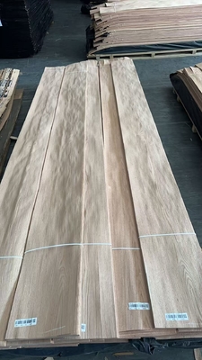 Unfinished Oak Veneer with Straight Grain Pattern Elevate Your Furniture to the Next Level