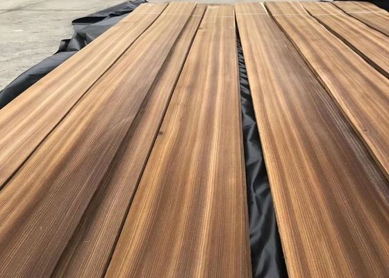 3100mm Length Quarter Cut Smoked Fumed Pine Wood Veneer