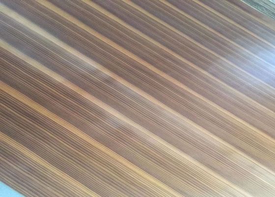 3100mm Length Quarter Cut Smoked Fumed Pine Wood Veneer