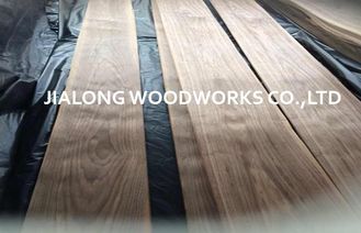 Black wood veneer Sliced / Walnut Crown Cut Wood Veneer Sheet With AA grade