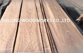 Black wood veneer Sliced / Walnut Crown Cut Wood Veneer Sheet With AA grade