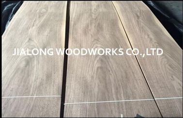 Crown Cut Natural Sliced Veneer Sheet Interior decorative , Black Walnut Wood