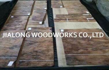 Black Walnut Wood Burl Veneer Sheet Natural Sliced Top Grade