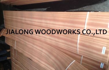 Sapele Wood Quarter Cut Veneer Sheet Natural Pink For Plywood