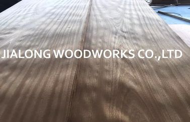 Wooden African Sapele Sliced Veneer Crown Cut Veneer Sheet For Furniture