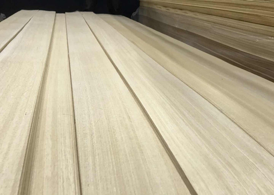 Quarter Cut Fingered Natural KOTO Veneer Plywood Sheet