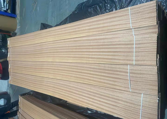 Quarter Cut Sapele Veneer Sheet For Door Plywood